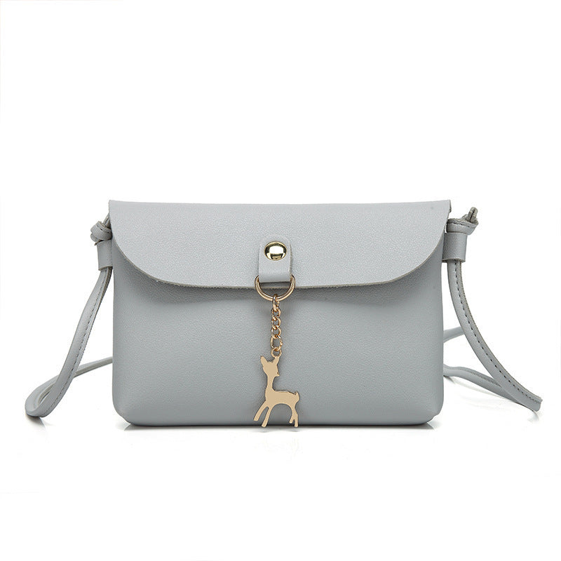 Bolso de hombro al por mayor PU fawn